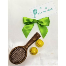 Tennis Racquet with Tennis Ball (favor size) 